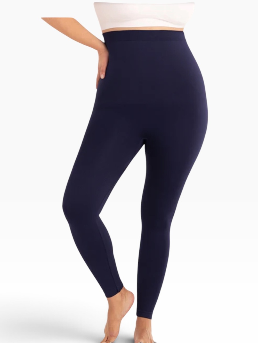 Shapermint High‑Waisted Shaping Leggings NWOT | Small • Blue - Picture 2 of 3